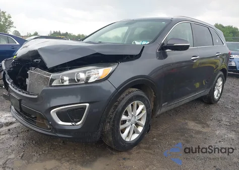 2018 Kia Sorento 2.4L Lx from USA, damaged, VIN 5XYPGDA34JG347241